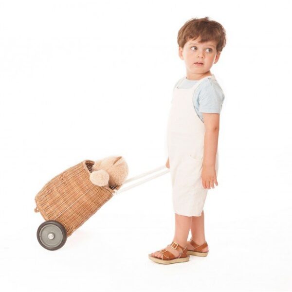 Olli Ella Luggy Basket - Straw