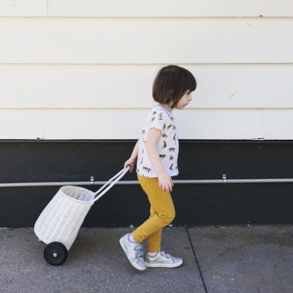Olli Ella Luggy Basket - Straw