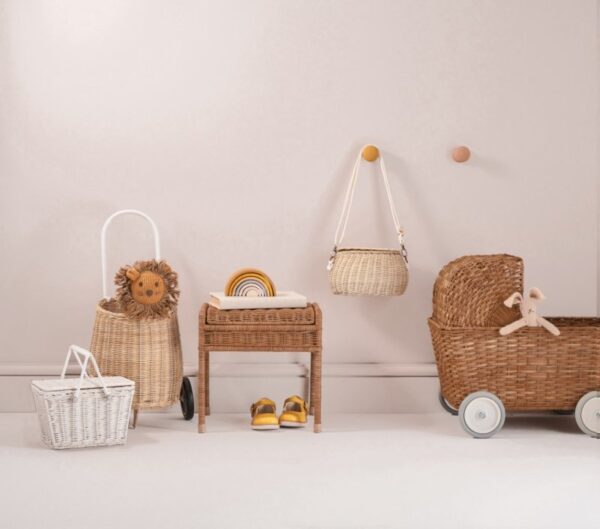 Olli Ella Piki Basket - Straw