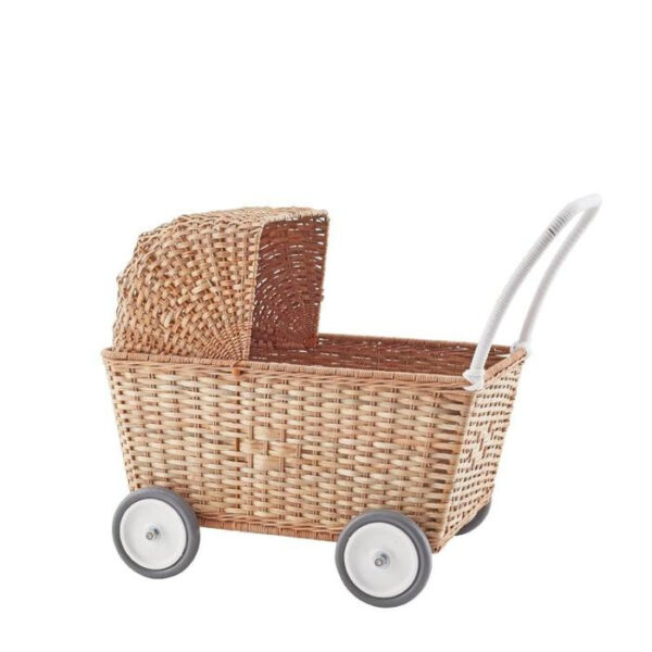 Olli Ella Strolley - Naturel (poppenwagen en winkelwagen)