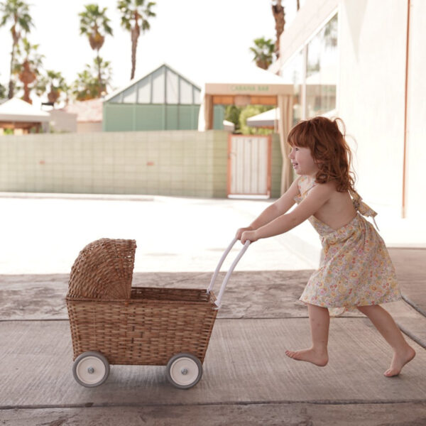 Olli Ella Strolley - Naturel (poppenwagen en winkelwagen)