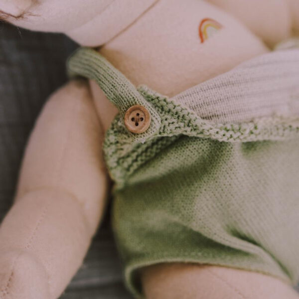 Olli Ella Dinkum Doll Romper - Mustard