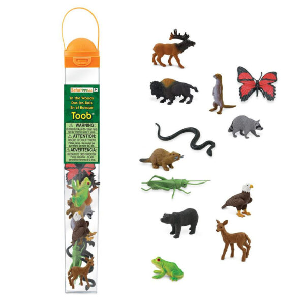 Safari Speelfiguren Toob Set - In het Bos