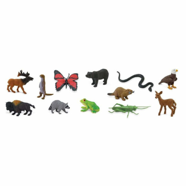 Safari Speelfiguren Toob Set - In het Bos
