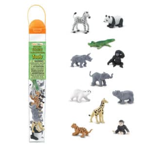Safari Speelfiguren Toob Set - Baby's Dierentuin Dieren