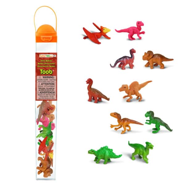 Safari Speelfiguren Toob Set - Baby's Dino's