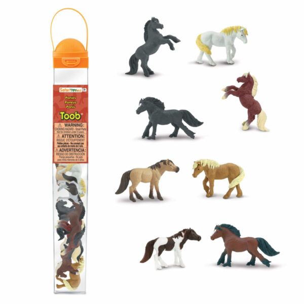 Safari Speelfiguren Toob Set - Pony's