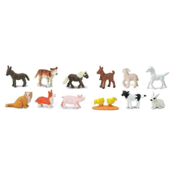 Safari Speelfiguren Toob Set - Baby's Boerderijdieren
