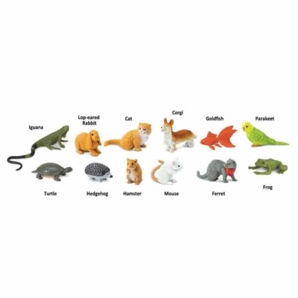 Safari Speelfiguren Toob Set - Huisdieren