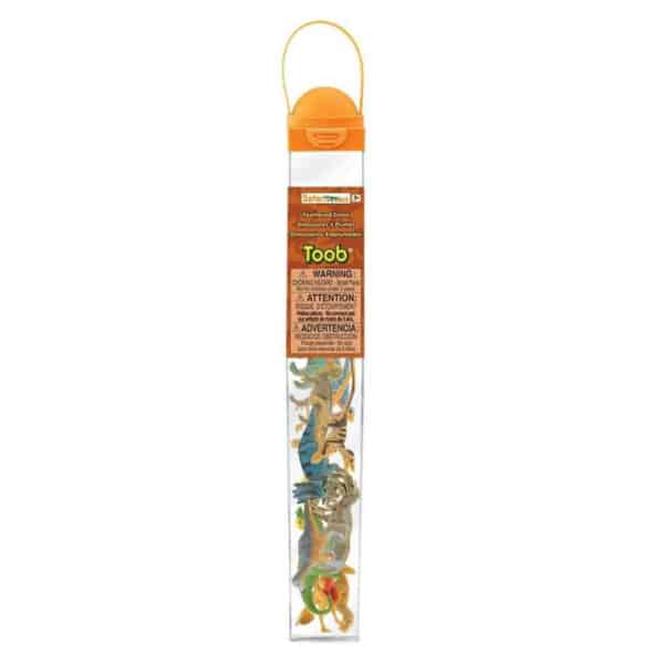 Safari Speelfiguren Toob Set - Gevederde Dino's
