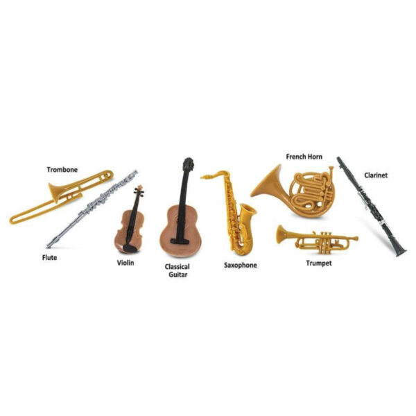 Safari Speelfiguren Toob Set - Muziekinstrumenten