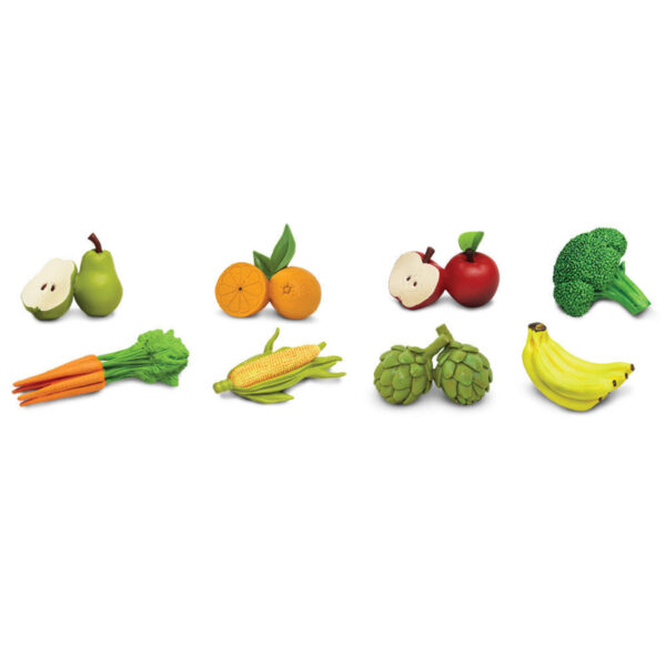 Safari Speelfiguren Toob Set - Groente en Fruit