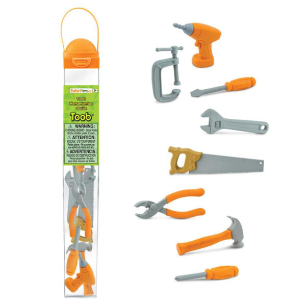 Safari Speelfiguren Toob Set - Gereedschap