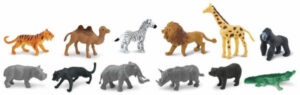 Safari Speelfiguren Toob Set - Wilde Dieren Afrika