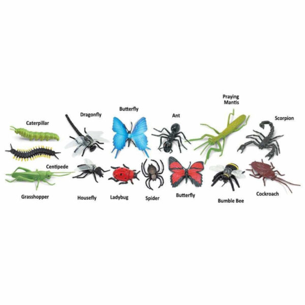 Safari Speelfiguren Toob Set - Insecten