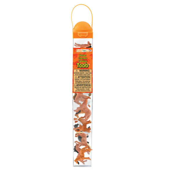Safari Speelfiguren Toob Set - Paarden