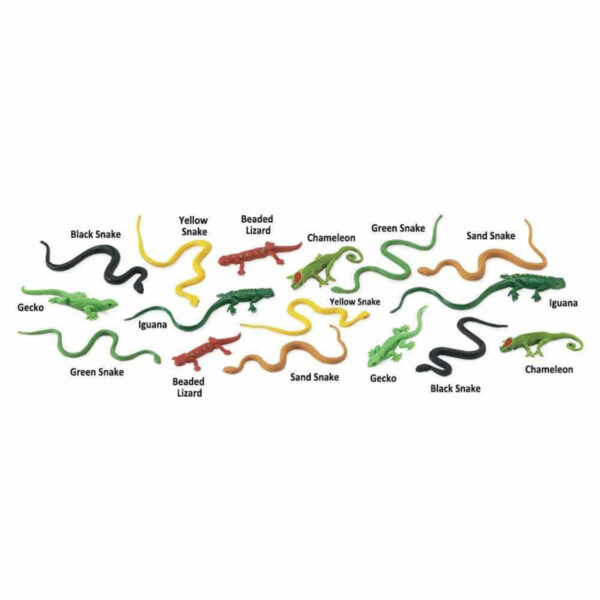 Safari Speelfiguren Toob Set - Reptielen