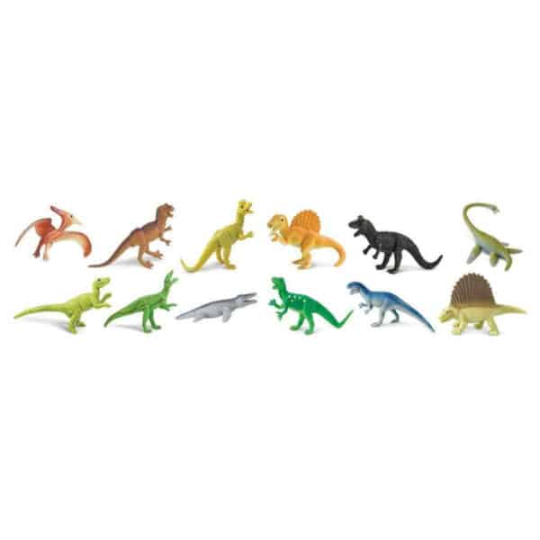 Safari Speelfiguren Toob Set - Vleeseetende Dino's
