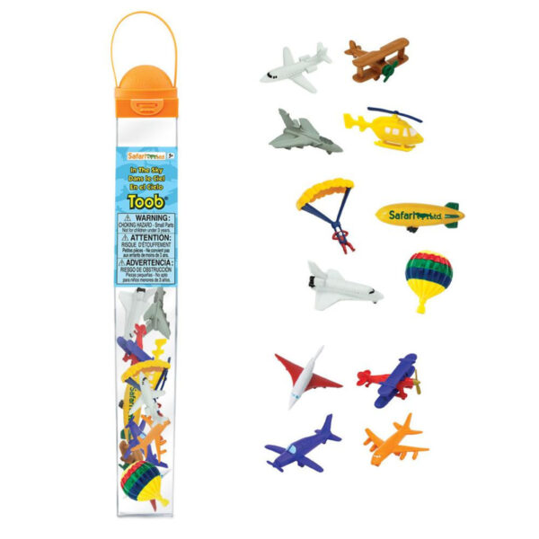 Safari Speelfiguren Toob Set - Voertuigen in de Lucht