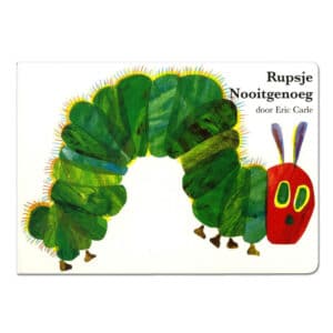 Uitgeverij Gottmer Rupsje Nooitgenoeg (groot karton) +3jr