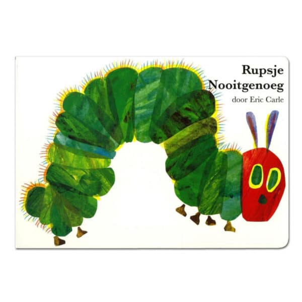 Uitgeverij Gottmer Rupsje Nooitgenoeg (groot karton) +3jr