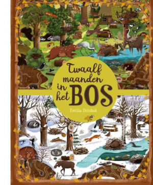 Uitgeverij Gottmer Twaalf maanden in het Bos - Emilia Dziubak + 2jr