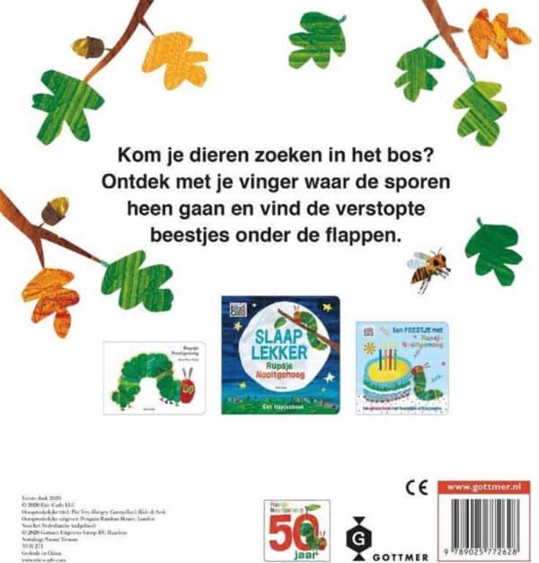 Uitgeverij Gottmer Rupsje Nooitgenoeg Zoek en Vind +3jr