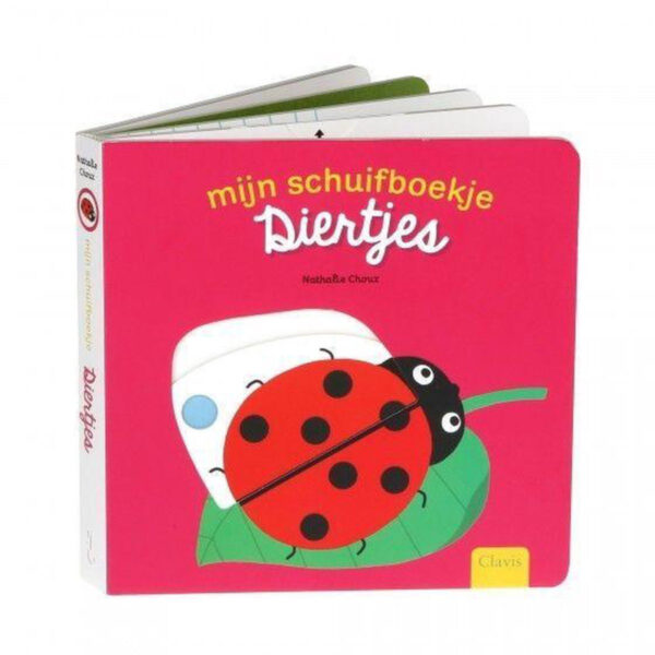 Uitgeverij Clavis Schuifboekje - Diertjes +1jr