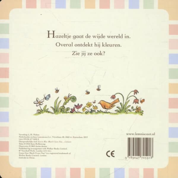 Uitgeverij Lemniscaat Raad eens hoeveel ik van je hou - Kleuren + 2jr