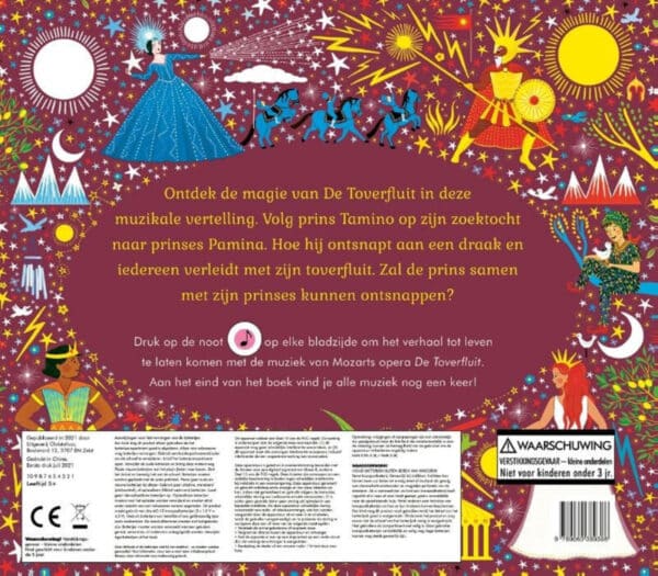 Uitgeverij Christofoor De Toverfluit - Muziekboek + 4jr