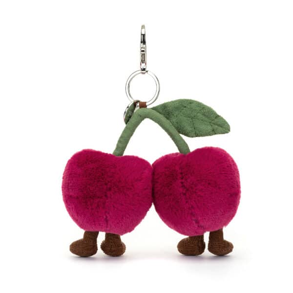 A4CHSBC Jellycat Amuseables Sleutelhanger Kersen Cherries Bag Charm 670983160093 (1)