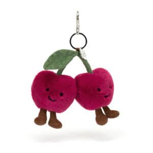 A4CHSBC Jellycat Amuseables Sleutelhanger Kersen Cherries Bag Charm 670983160093 (1)