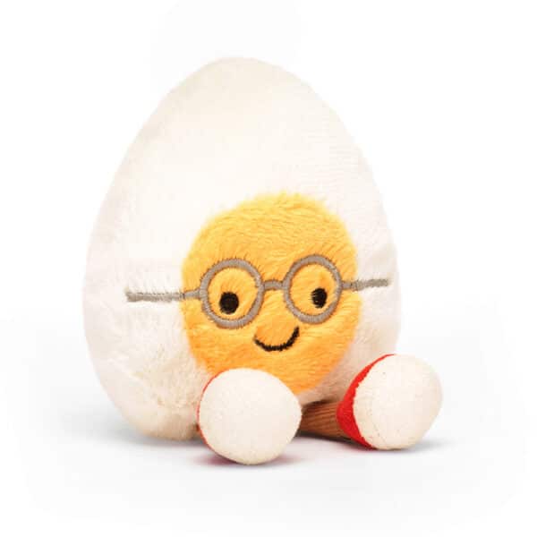 A6BEG Jellycat Amuseable Knuffel Ei Boiled Egg Geek (1)