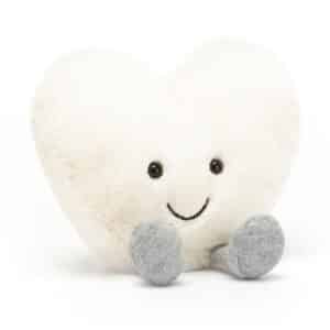 A6CRH - Jellycat Amuseable Knuffel Hartje Cream Heart 670983142891 - (1)