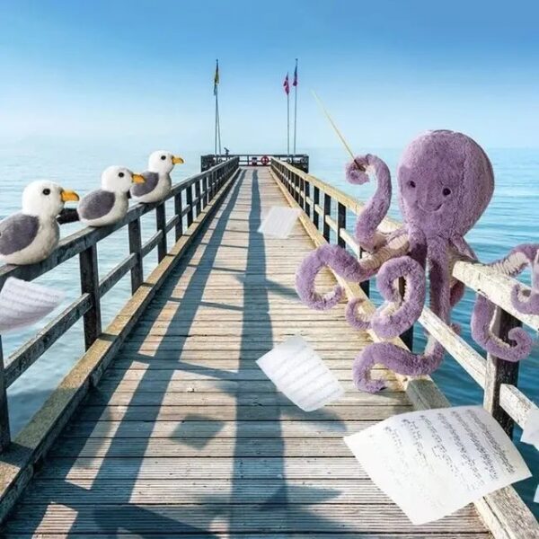 AL2OC Jellycat Knuffel Octopus Maya Little 670983142570 (1)