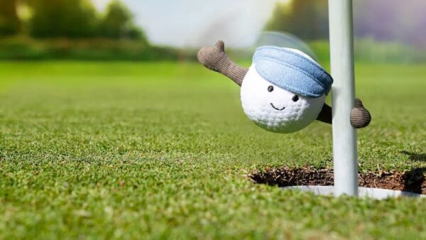 AS6G Jellycat Amuseable Sports Knuffel Golfbal 670983145335