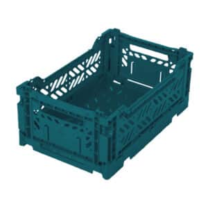 AyKasa Opvouwbaar Kratje Mini - Peacock Green 4260704161520