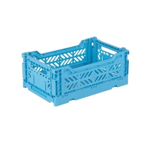 AyKasa Opvouwbaar Kratje Mini - Turquoise 4260704161537 (1)