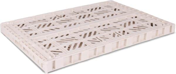 AyKasa Opvouwbare Krat Maxi - Creme 4260704161735 bij Grasonderjevoeten.nl (3)