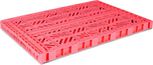 AyKasa Opvouwbare Krat Maxi - Dark Pink 4260704161988 bij Grasonderjevoeten (2)