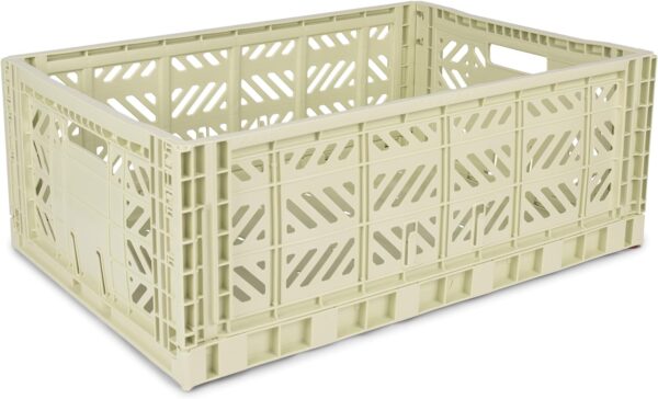 AyKasa Opvouwbare Krat Maxi - Melon Lime Cream 4260704160769 bij Grasonderjevoeten.nl (1)