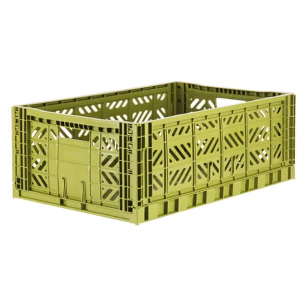 AyKasa Opvouwbare Krat Maxi - Olive 4260704160806