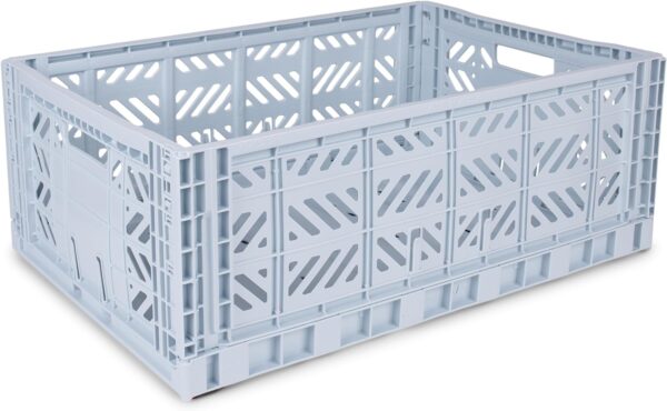 AyKasa Opvouwbare Krat Maxi - Pale Blue 4260704161490 bij Grasonderjevoeten (1)