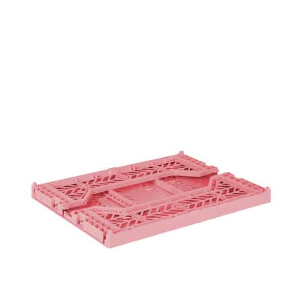AyKasa Opvouwbare Krat Midi Strawberry Milk Roze (1)