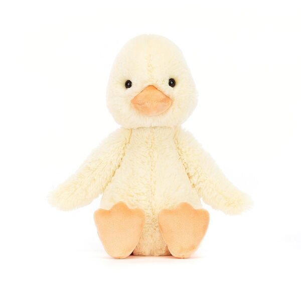 BAS3DCK Jellycat Bashful Knuffel Eend Duckling Medium 670983151237 (1)