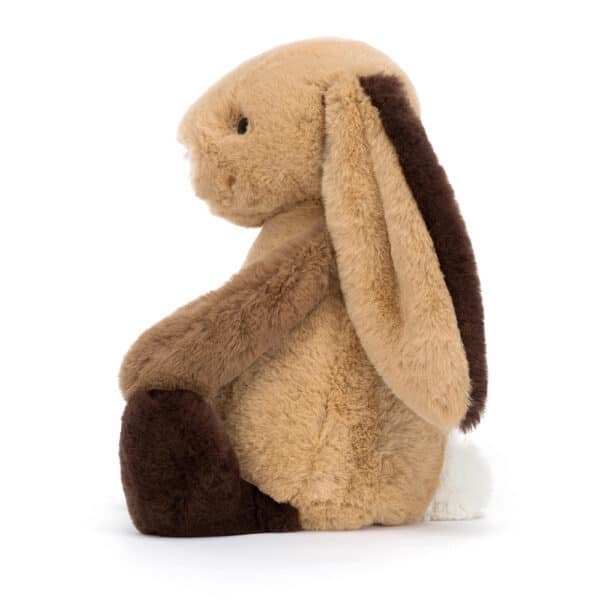 BAS3PWB Jellycat Bashful Knuffel Konijn Patchwork Brown Bunny Original 670983159691 (1)
