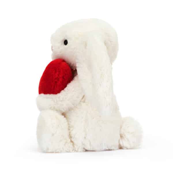 BB6LOVE Jellycat Bashful Knuffel Konijn Red Love Heart Bunny Little 670983150230 (3)