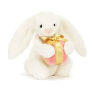 BB6PR Jellycat Bashful Knuffel Konijn met Kadootje 670983153453 (1)