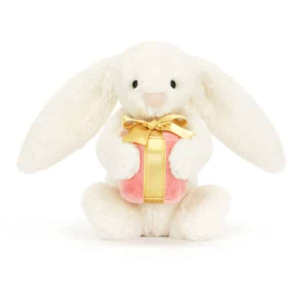 BB6PR Jellycat Bashful Knuffel Konijn met Kadootje 670983153453 (2)