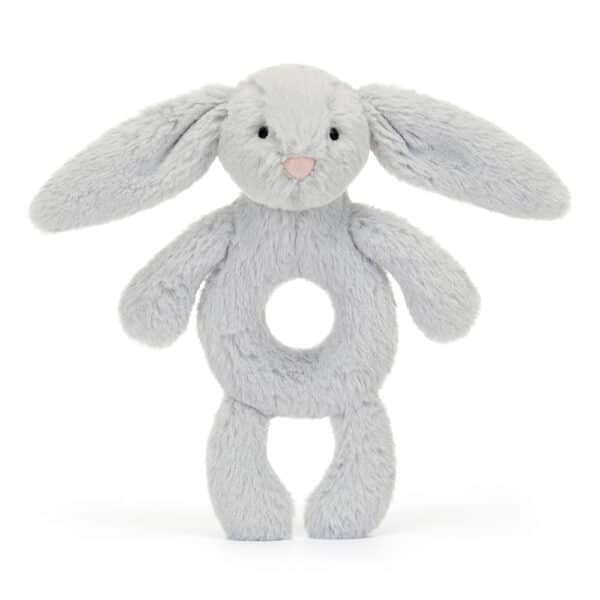 BRR4BS Jellycat Bashful Rammelaar Konijn Silver Bunny 670983153248 (2)